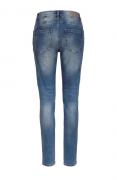 Marken-Damen-Jeans blau-used Gr. 27