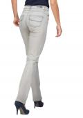 Marken-Damen-Jeans hellgrau