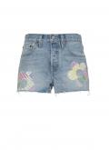 Marken-Damen-Jeansshorts 501*Original hellblau