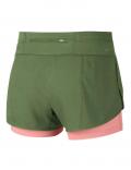 Marken-Damen-Sport-Shorts khaki-rosa