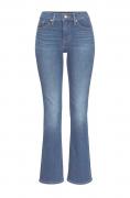 Marken-Damen-Stretch-Jeans blau