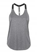 Marken-Damen-Tanktop grau-melange