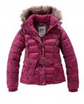 Marken-Daunenjacke pink