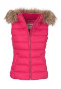 Marken-Daunenweste pink Gr. M