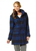 Marken-Dufflecoat blau-marine