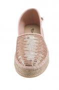 Marken-Espadrille rosé