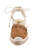 Marken-Espadrilles braun Gr. 40