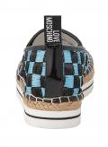 Marken-Espadrilles schwarz-blau