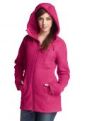 Marken-Fleecejacke pink