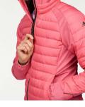 Marken-Funktions-Daunenjacke rosa