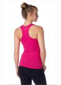 Marken-Funktions-Tanktop pink