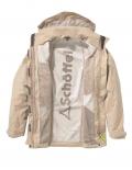 Marken-Funktionsjacke beige