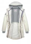 Marken-Funktionsjacke offwhite