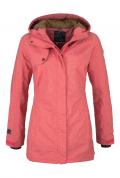 Marken-Funktionsjacke rot-meliert