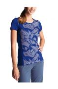 Marken-Funktionsshirt blau