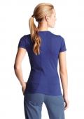 Marken-Funktionsshirt blau