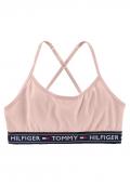 Marken-Girls-Bustiertop-Set rosé-grau