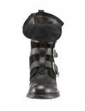 Marken-Herren-Boots schwarz