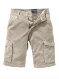 Marken-Herren-Cargoshorts camel