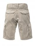 Marken-Herren-Cargoshorts camel