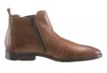 Marken-Herren-Chelsea-Boots braun-used