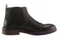 Marken-Herren-Chelsea-Boots schwarz