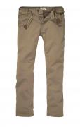 Marken-Herren-Chinohose camel