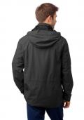 Marken-Herren-Funktionsjacke anthrazit