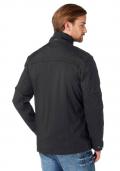 Marken-Herren-Funktionsjacke schwarz