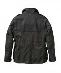 Marken-Herren-Jacke anthrazit