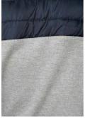 Marken-Herren-Jacke marine-grau