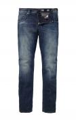 Marken-Herren-Jeans blau-used 34 inch