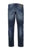 Marken-Herren-Jeans blau-used 34 inch