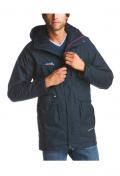 Marken-Herren-Parka marine