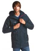 Marken-Herren-Parka marine