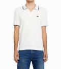 Marken-Herren-Poloshirt white smoke