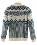 Marken-Herren-Pullover creme-bunt