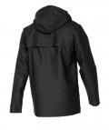 Marken-Herren-Regenjacke schwarz