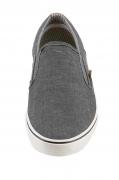 Marken-Herren-Slip-On-Sneaker grau