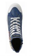 Marken-Herren-Sneaker blau-used