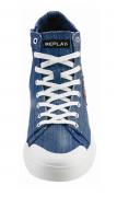 Marken-Herren-Sneaker blau-used