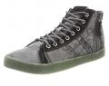 Marken-Herren-Sneaker grau-used