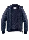 Marken-Herren-Steppblouson marine