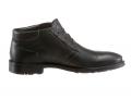 Marken-Herren-Stiefelette schwarz