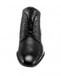 Marken-Herren-Stiefelette schwarz