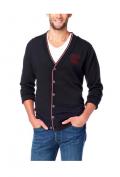 Marken-Herren-Strickjacke marine