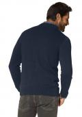 Marken-Herren-Strickjacke marine