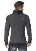 Marken-Herren-Sweatshirt anthrazit