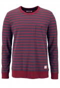 Marken-Herren-Sweatshirt blau-rot