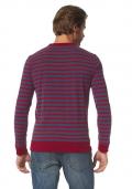 Marken-Herren-Sweatshirt blau-rot